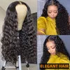 Wholesale 13X6 Loose Deep Wave Wig 13X4 HD Transparent Pre Plucked Brazilian Lace Front Human Hair Wig