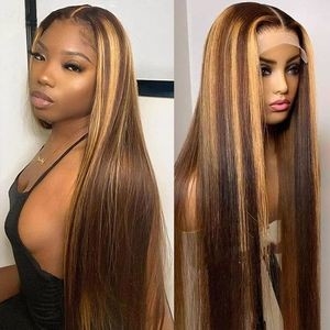 Wholesale 4X4 13X4 13X6 Light Color Frontal Wigs Curly Pre Plucked Natural Brazilian Lace Front Human Hair Wig