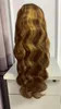 Factory Price 10A Brazilian Hair Transparent Lace High Quality P4/27 100% Human Remy Long Hair High Light 13*4 HD Lace Front Wig