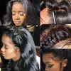 Pre Plucked Unprocessed Body Wave Brazilian Human Hair Glueless Lace Wig