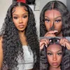 Wholesale Kinky Curly Wear Go Glueless Air Cap Remy Human Hair Wigs