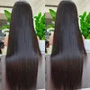 Vietnamese Virgin Raw Hair Vendors Straight Glueless Human Hair Lace Front Wigs