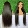 Vietnamese Virgin Raw Hair Vendors Straight Glueless Human Hair Lace Front Wigs