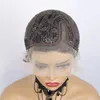13*1 T Part Pixie Cut Wig Human Hair Short Cheap Wig