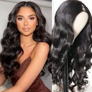 U T V Part Human Brazilian Natural Hair Straight Curly Body Wig