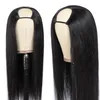 Straight U Part Wig 150% Density Natural Brazilian Human Hair Long Wigs Brazilian Straight Wigs Non Lace No Glue for Black Women 10-30inch Wig
