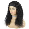 Wholesale Curly Wig Black Women Remy Human Hair Headband Wig
