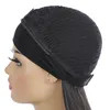 Wholesale Brazilian Human Hair Water Wave Curly Machine Head Band Wig