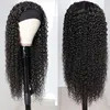 2022 Factory Wholesale Deep Wave Headband Human Hair Wig for Woman