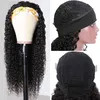 2022 Factory Wholesale Deep Wave Headband Human Hair Wig for Woman