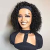 2024 Factory Wholesale Headband Kinky Curly Human Hair Wig for Women