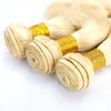 Hot Selling Brazilian Blond 613# Color Body Wave Human Hair Bundles