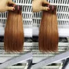 Brazilian 12A Color 30 Straight Weaves Virgin Double Drawn Human Hair Bundles