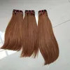 Brazilian 12A Color 30 Straight Weaves Virgin Double Drawn Human Hair Bundles