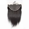 13X6 Transparent Lace Front Frontal Human Hair Brazilian Straight Lace Frontal Closure Pre Plucked Remy Free Part Lace Frontal