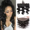 Free Part Ear to Ear Natural Color 13X4 Body Wave Lace Frontal