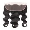 Quality Free Part Brazilian Virgin Human Hair 13*4 Lace Closure Frontal