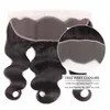 Quality Free Part Brazilian Virgin Human Hair 13*4 Lace Closure Frontal