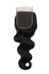 Cheap Price Human Hair Lace Closure Body Wave 20inches 4X4 Closure