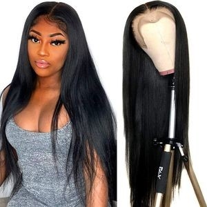 Wholesale Brazilian Hair Virgin Hair Remy Hair 4*4 13*4 Lace Frontal Straight Human Hair Wig